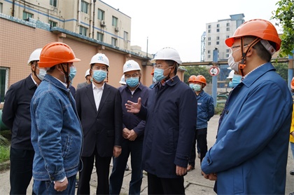 泸州市委书记刘强带队到泸天化督导安全生产工作