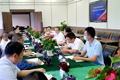 泸州市政协来我公司开展化工产业生态链调研