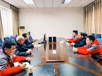 泸天化股份公司领导到物资供应公司指导工作