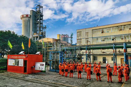 弘旭公司全面推进泸天化股份公司年度装置大修工作