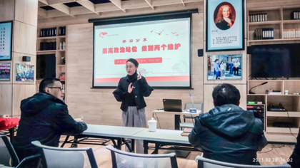 泸天化股份公司职工文化活动阵地迎来2023年首场读书分享活动