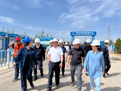 泸天化股份公司党委书记、董事长廖廷君一行赴广西、宁夏调研