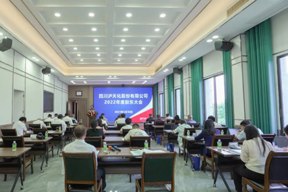 四川泸天化股份有限公司召开2022年度股东大会