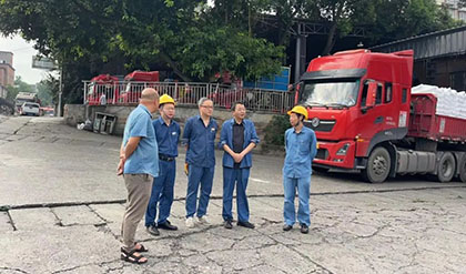 泸天化股份公司领导赴一线实地检查防汛工作