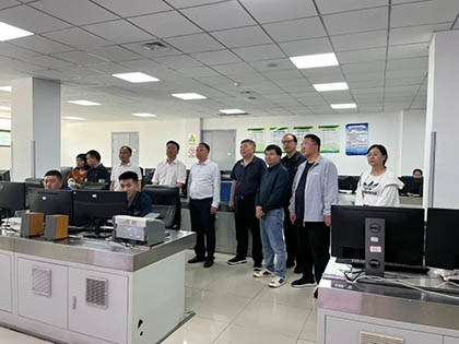 泸州市人大常委会副主任付小平率队调研泸天化宁夏基地