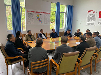 泸天化股份公司党委书记廖廷君率队赴合江县燕口村调研